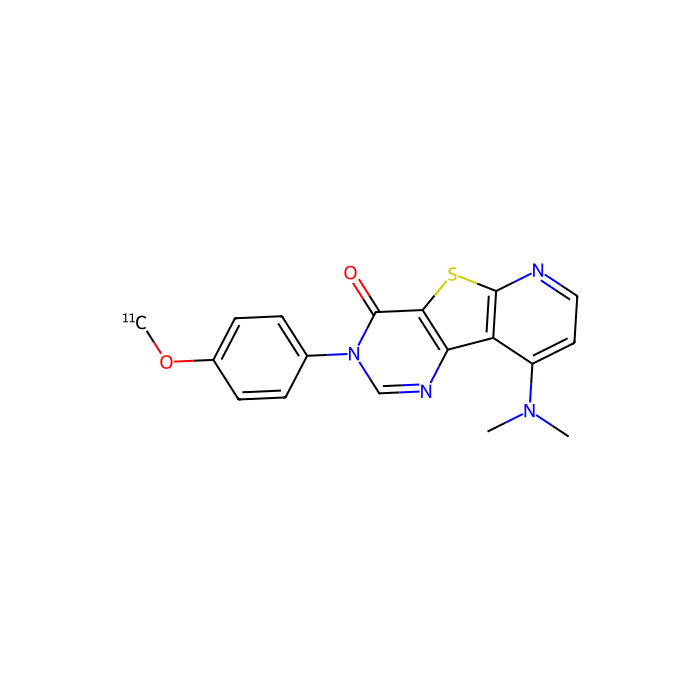 [¹¹C]MMTP, mGlu 1 受体的异构调节剂