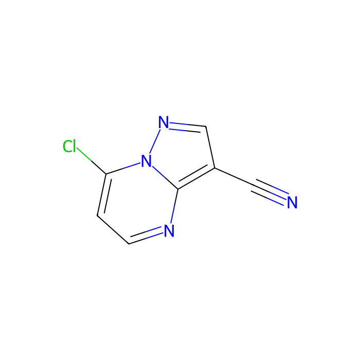 7-chloropyrazolo[1,5-a]pyrimidine-3-carbonitrile