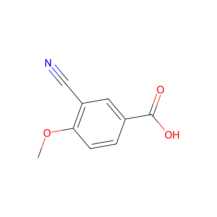 3-cyano-4-methoxybenzoic acid