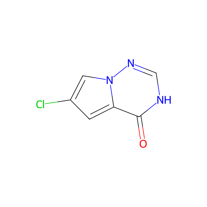 6-chloro-3H,4H-pyrrolo[2,1-f][1,2,4]triazin-4-one