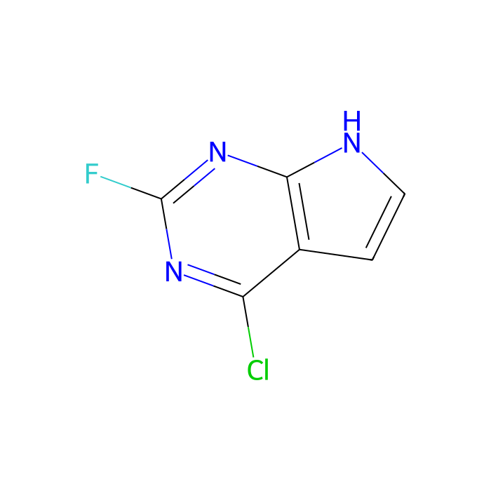 4-chloro-2-fluoro-7H-pyrrolo[2,3-d]pyrimidine