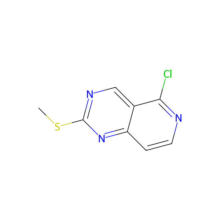 5-chloro-2-methylsulfanyl-pyrido[4,3-d]pyrimidine