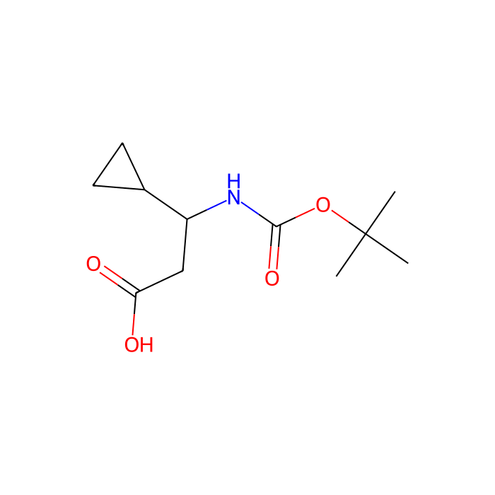(3R)-3-{[(tert-butoxy)carbonyl]amino}-3-cyclopropylpropanoic acid