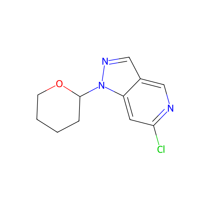 6-chloro-1-tetrahydropyran-2-yl-pyrazolo[4,3-c]pyridine