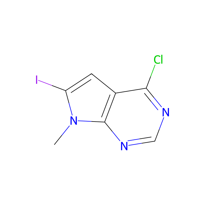 4-chloro-6-iodo-7-methyl-7H-pyrrolo[2,3-d]pyrimidine