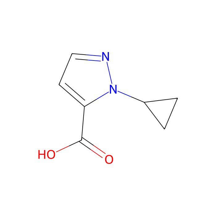 1-cyclopropyl-1H-pyrazole-5-carboxylic acid