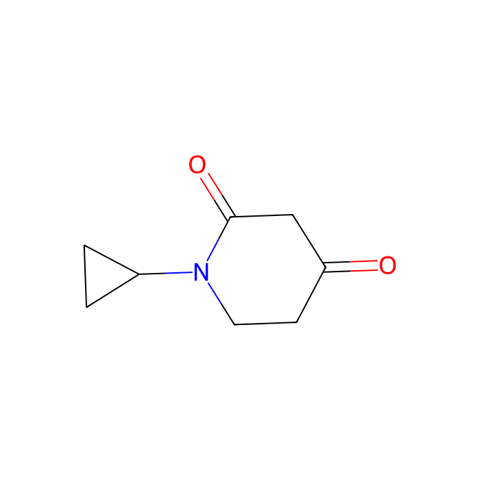 1-cyclopropylpiperidine-2,4-dione