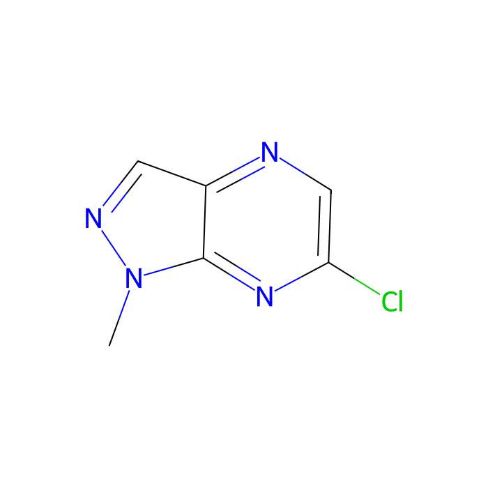 6-chloro-1-methyl-pyrazolo[3,4-b]pyrazine