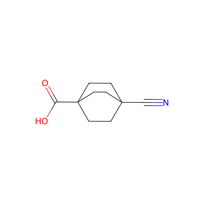 4-cyanobicyclo[2.2.2]octane-1-carboxylic acid