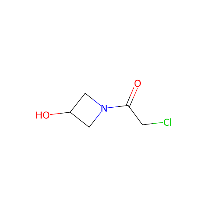 2-chloro-1-(3-hydroxyazetidin-1-yl)ethan-1-one