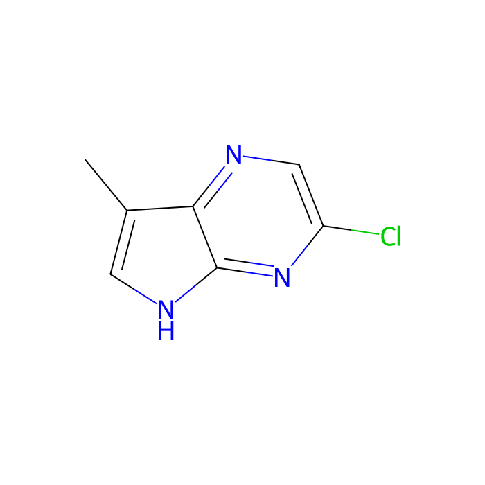 3-chloro-7-methyl-5H-pyrrolo[2,3-b]pyrazine