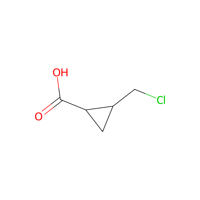 2-(chloromethyl)cyclopropane-1-carboxylic acid