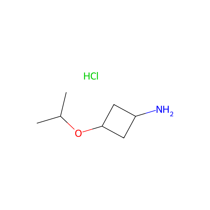cis-3-(propan-2-yloxy)cyclobutan-1-amine hydrochloride