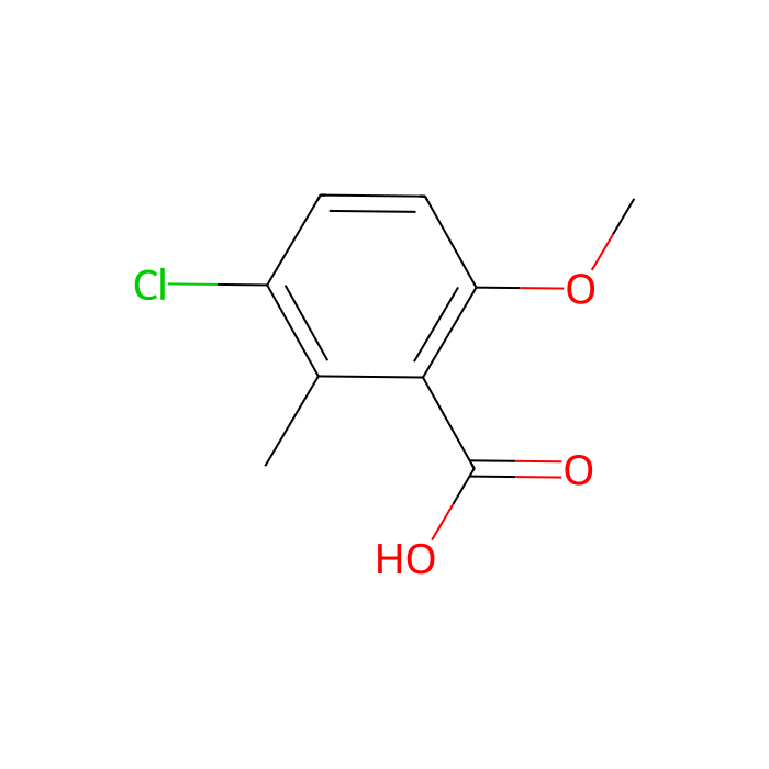 3-chloro-6-methoxy-2-methyl-benzoic acid