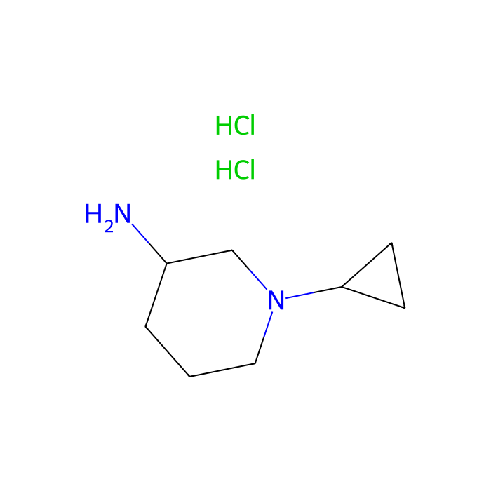 (3R)-1-cyclopropylpiperidin-3-amine;dihydrochloride