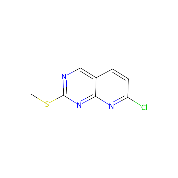 7-chloro-2-(methylsulfanyl)pyrido[2,3-d]pyrimidine