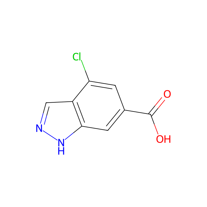 4-氯-1H-吲唑-6-羧酸