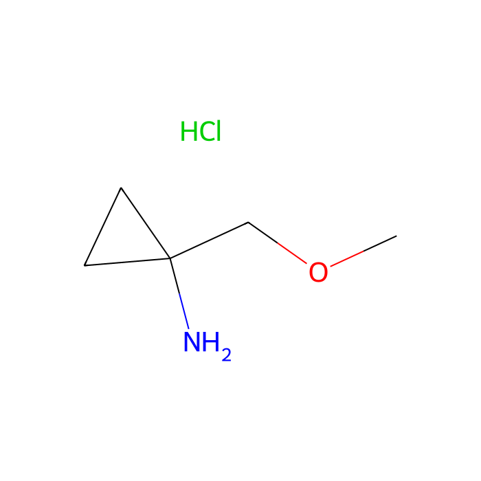 1-(methoxymethyl)cyclopropanamine;hydrochloride