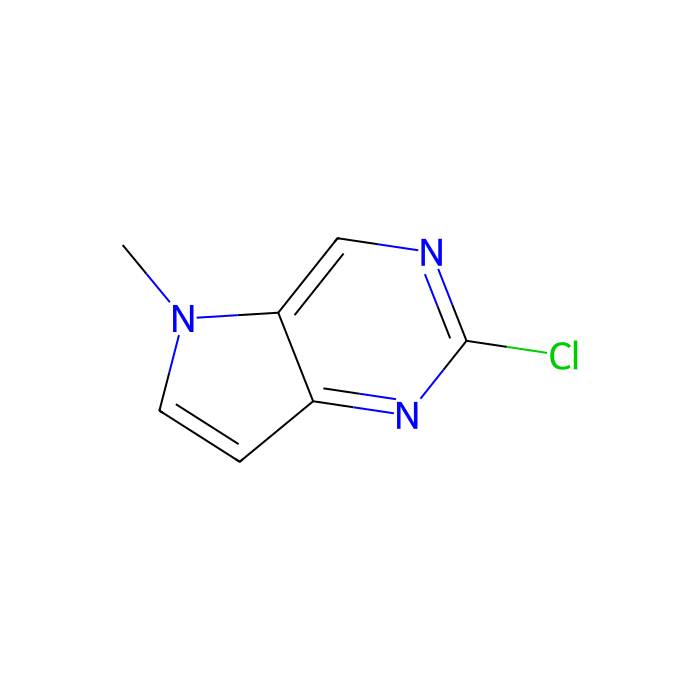 2-chloro-5-methyl-pyrrolo[3,2-d]pyrimidine