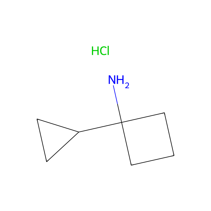 1-cyclopropylcyclobutanamine;hydrochloride