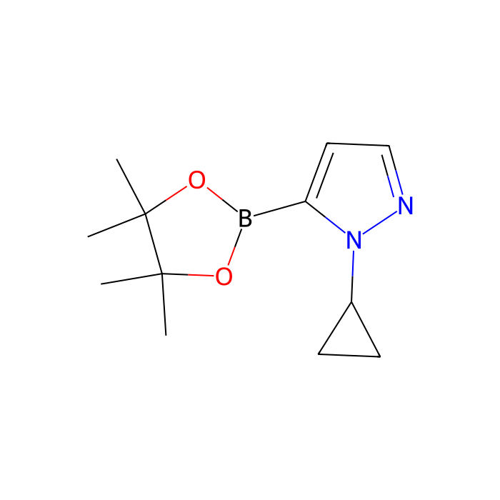 1-cyclopropyl-5-(tetramethyl-1,3,2-dioxaborolan-2-yl)-1H-pyrazole