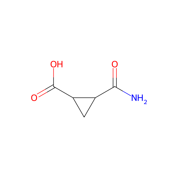 cis-2-carbamoylcyclopropanecarboxylic acid