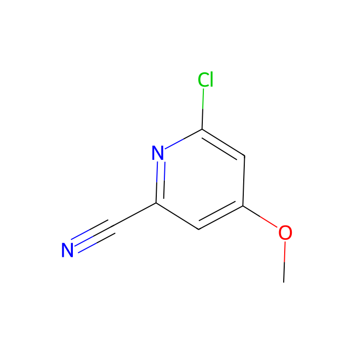 6-chloro-4-methoxy-pyridine-2-carbonitrile