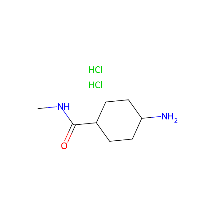 cis-4-amino-N-methyl-cyclohexanecarboxamide;dihydrochloride