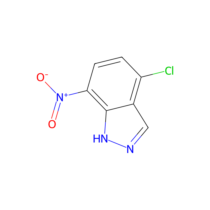 4-chloro-7-nitro-1H-indazole