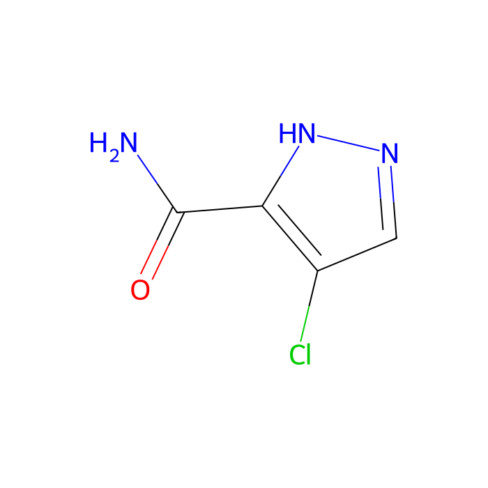 4-chloro-1H-pyrazole-3-carboxamide