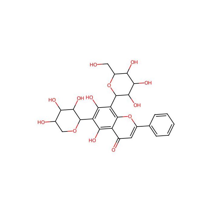 Chrysin 6-C-arabinoside 8-C-glucoside