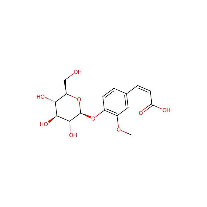 cis-Ferulic acid 4-O-β-D-glucopyranoside