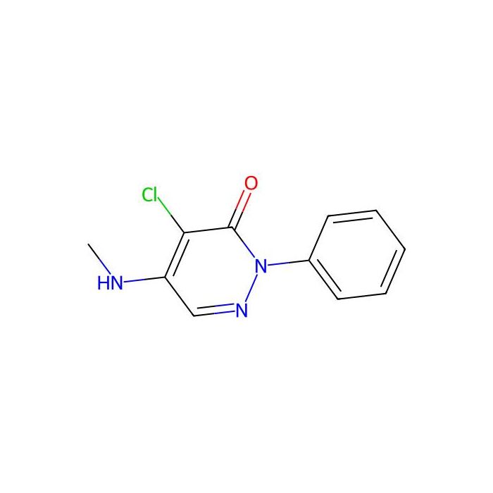 4-Chloro-5-(methylamino)-2-phenyl-3(2H)-pyridazinone