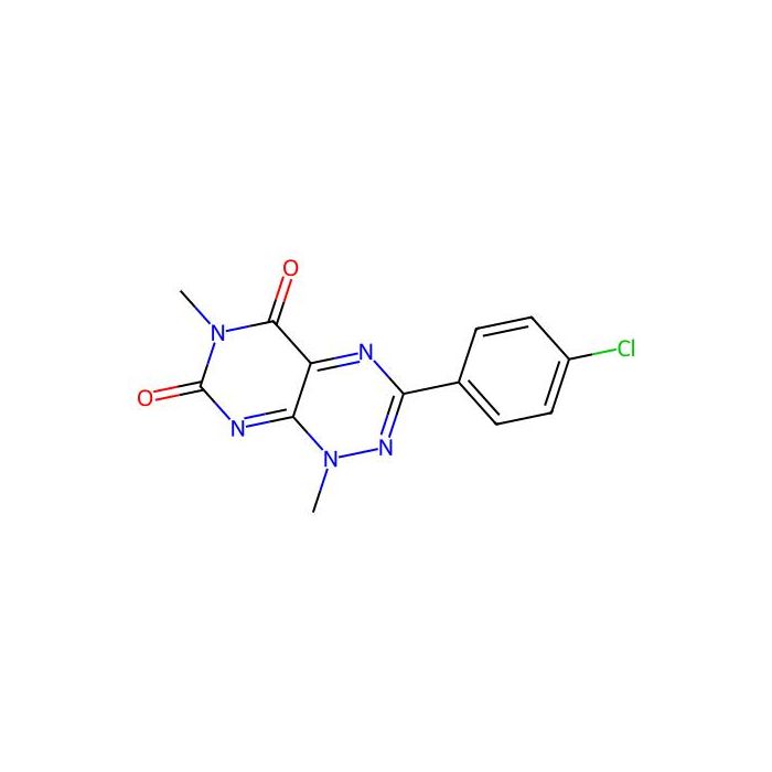 3-(4-氯苯基)-1,6-二甲基嘧啶并[5,4-e][1,2,4]三嗪-5,7(1H,6H)-二酮