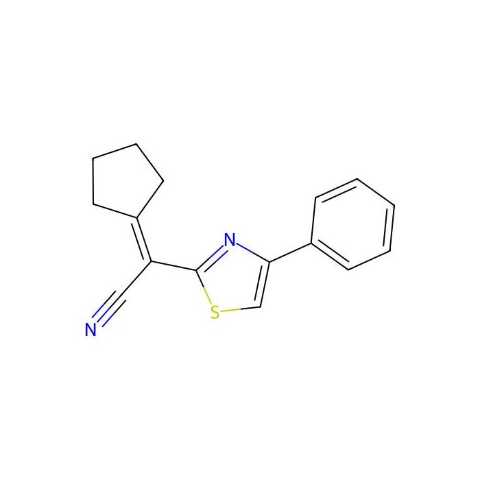 Cyclopentylidene-(4-phenyl-thiazol-2-yl)-acetonitrile