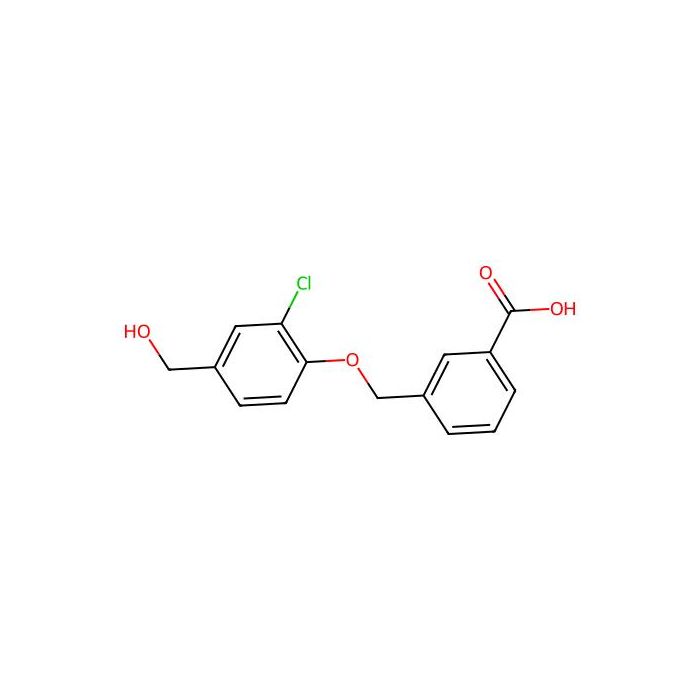 3-{[2-Chloro-4-(hydroxymethyl)phenoxy]methyl}benzoic acid
