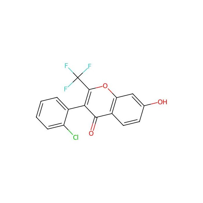 3-(2-Chloro-phenyl)-7-hydroxy-2-trifluoromethyl-chromen-4-one