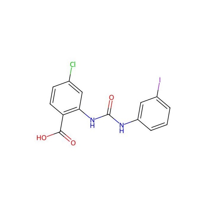 4-chloro-2-[(3-iodophenyl)carbamoylamino]benzoic Acid