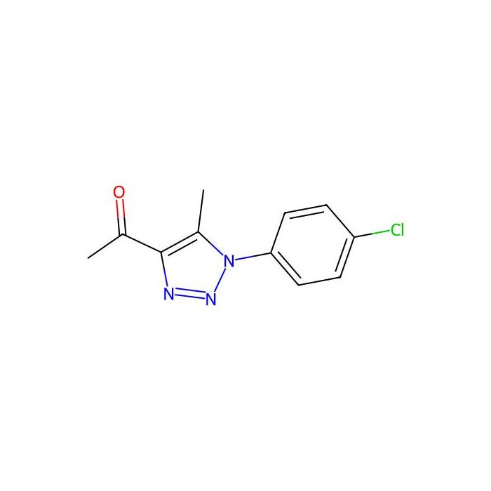 1-[1-(4-chlorophenyl)-5-methyl-1H-1,2,3-triazol-4-yl]ethan-1-one