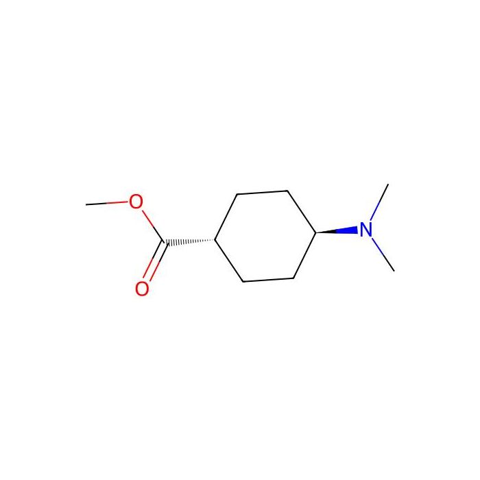 Cyclohexanecarboxylic acid, 4-(dimethylamino)-, methyl ester, trans-methyl trans-4-(dimethylamino)cyclohexane-1-carboxylate