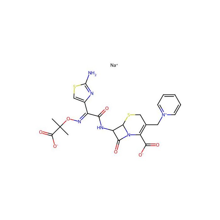 Ceftazidime sodium, 细菌青霉素结合蛋白抑制剂