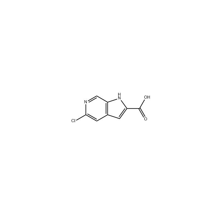 5-氯-1H-吡咯并[2,3-c]吡啶-2-甲酸
