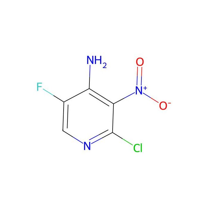 2-chloro-5-fluoro-3-nitro-pyridin-4-amine