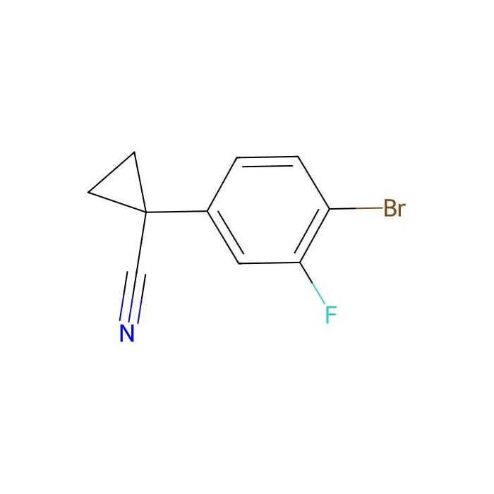 1-(4-bromo-3-fluorophenyl)cyclopropane-1-carbonitrile