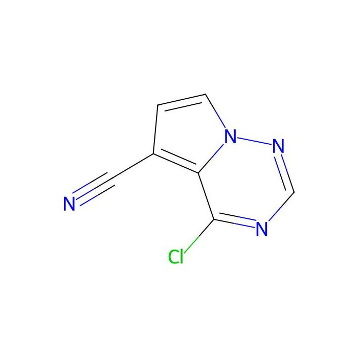 4-chloropyrrolo[2,1-f][1,2,4]triazine-5-carbonitrile