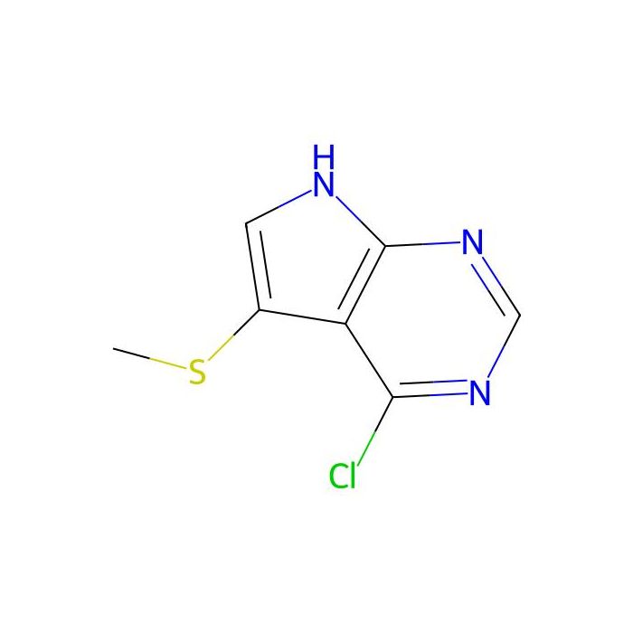 4-chloro-5-(methylsulfanyl)-7H-pyrrolo[2,3-d]pyrimidine