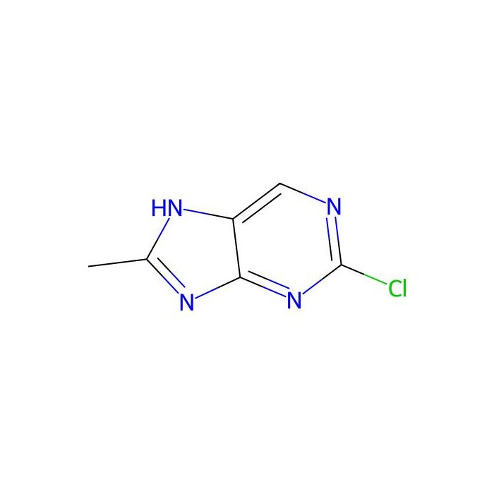 2-chloro-8-methyl-9H-purine