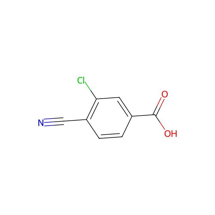 3-chloro-4-cyano-benzoic acid