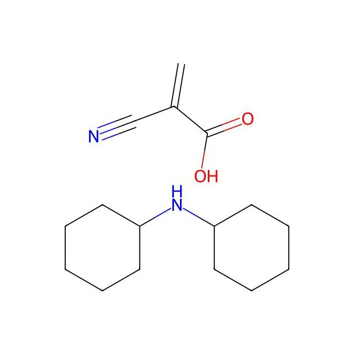 2-cyanoprop-2-enoic acid;N-cyclohexylcyclohexanamine