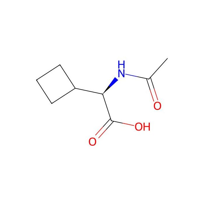 (2R)-2-cyclobutyl-2-acetamidoacetic acid